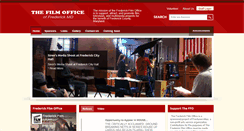 Desktop Screenshot of frederickfilmoffice.org